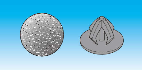 【RDB-B】BAGUE EN PLASTIQUE POUR FILET DE COUVERTURE INFÉRIEURE