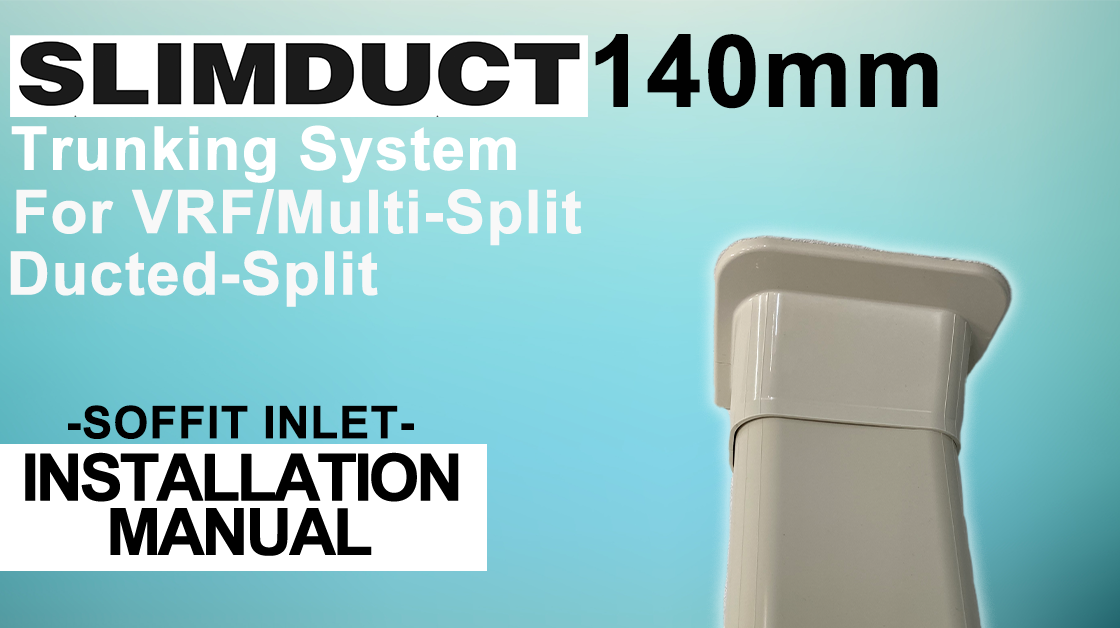 Leitungssatzinstallation Wandeinführung Slimduct 140mm