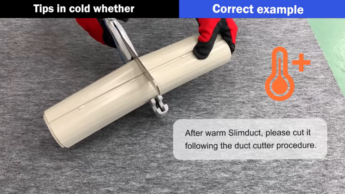 Tipps zur Vermeidung von Rissen im Slimduct!